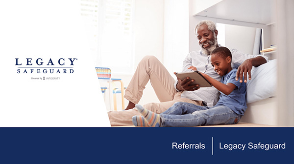 Referrals - Legacy Safeguard, powered by Integrity